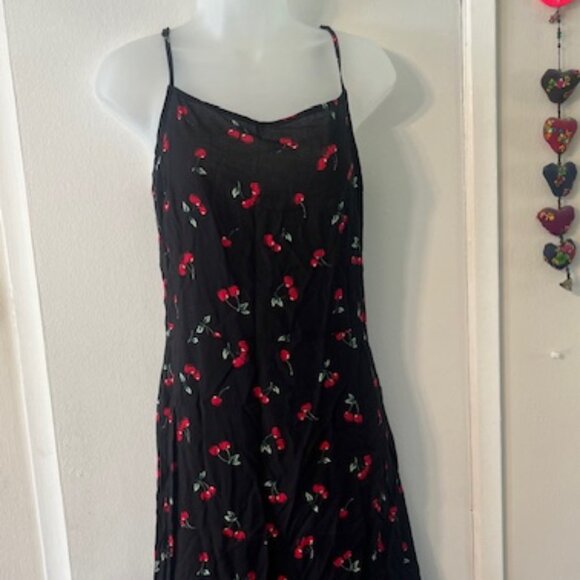 Cute Cherry Print Dress - Picture 1 of 9